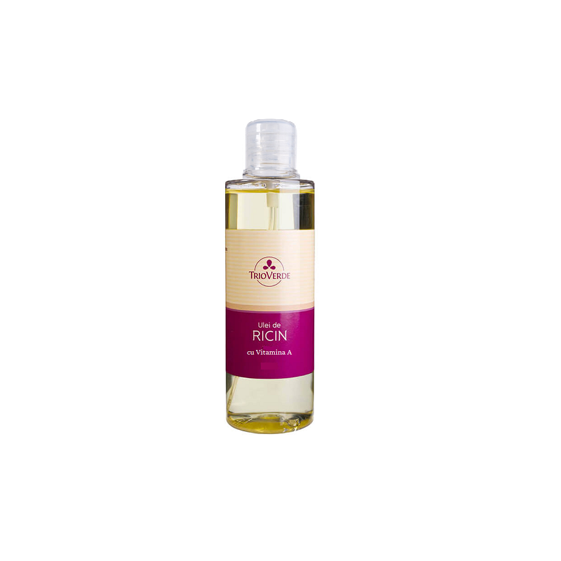 Ulei de Ricin virgin cu vitamina A - Trio Verde - 100ml