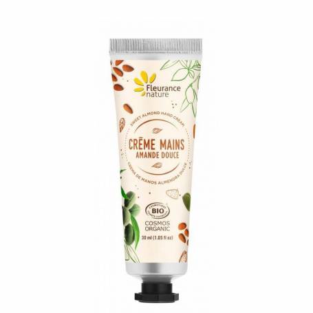 Crema de maini cu migdale dulci, 30ml - Fleurance Nature