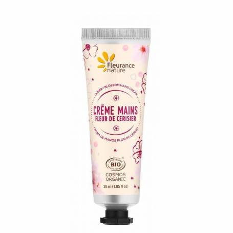 Crema de maini cu flori de cires, 30ml - Fleurance Nature