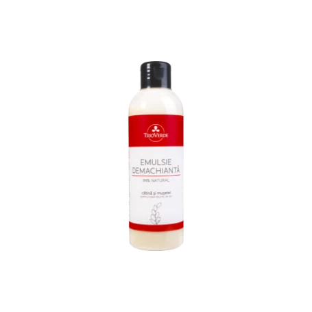 Emulsie demachianta cu Catina si Musetel, 200ml - Trio Verde