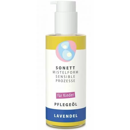 Ulei de corp cu lavanda pentru copii, eco-bio, 145ml - Sonett