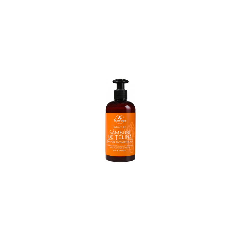 Sampon Antimatreata cu extract de Samburi de Telina, 250ml - Trio