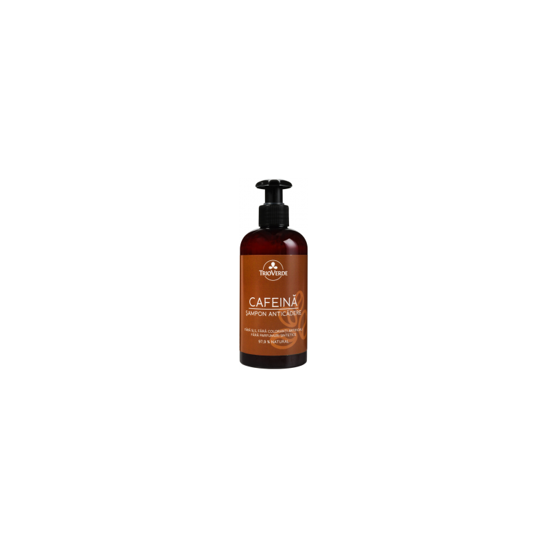 Sampon Anticadere cu Cafeina, 250ml - Trio Verde