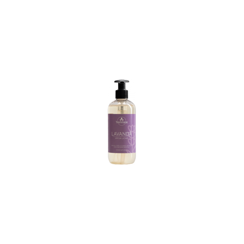 Sapun Lichid cu Lavanda, 300ml - Trio Verde