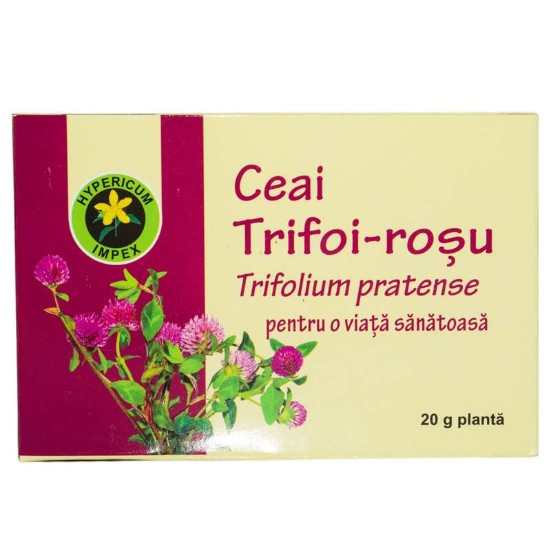 Ceai de trifoi rosu, 20gr - hypericum