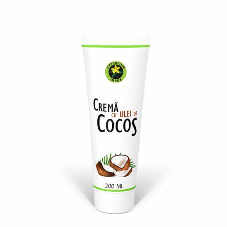 CREMA CU ULEI DE COCOS, 200ML - HYPERICUM