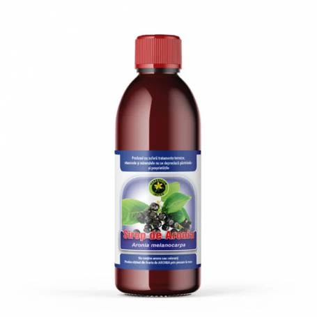 SIROP DE ARONIA CU ZAHAR, 500ML - HYPERICUM