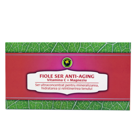SER FIOLE CU VITAMINA C SI MAGNEZIU, 12FIOLE - HYPERICUM