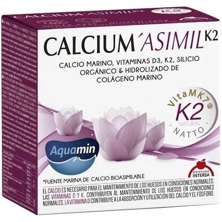Calcium asimil k2, 30pliculete - Dieteticos Intersa