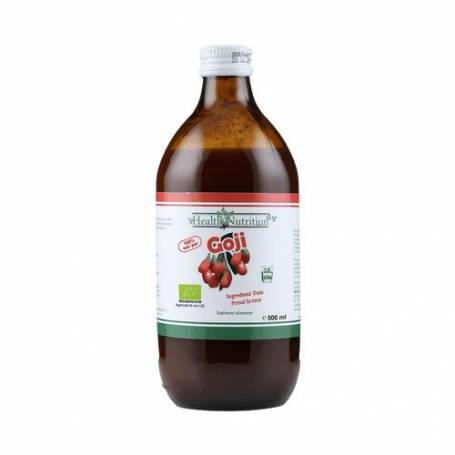 Goji suc 100% pur, eco-bio, 500ml - Health Nutrition