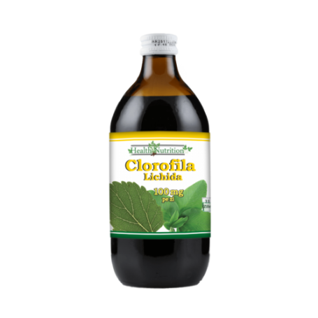 Clorofila lichida suc 100% pur, eco-bio, 500ml - Health Nutrition