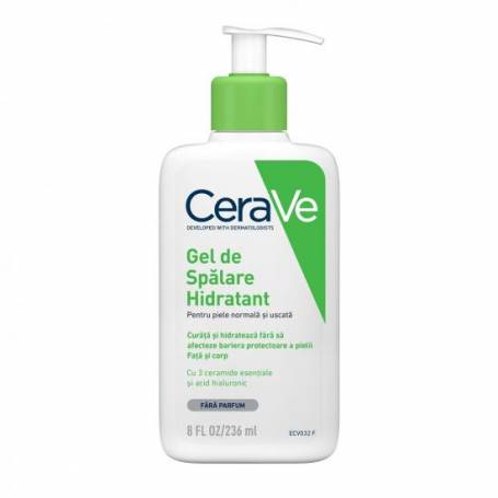 Gel de spalare hidratant pentru piele normal si uscata, 236ml - CeraVe