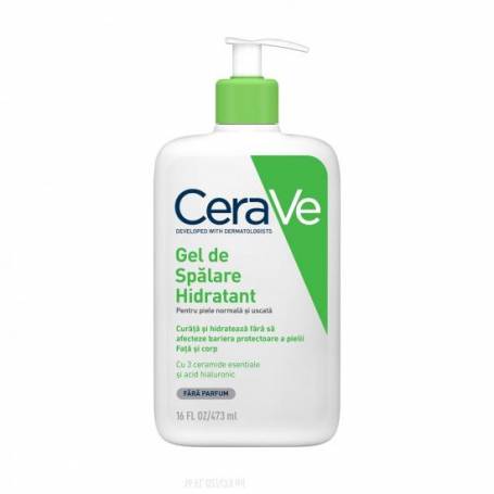 Gel de spalare hidratant pentru piele normal si uscata, 473ml - CeraVe