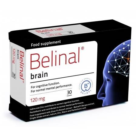 Brain, 120mg, 30cps - Belinal