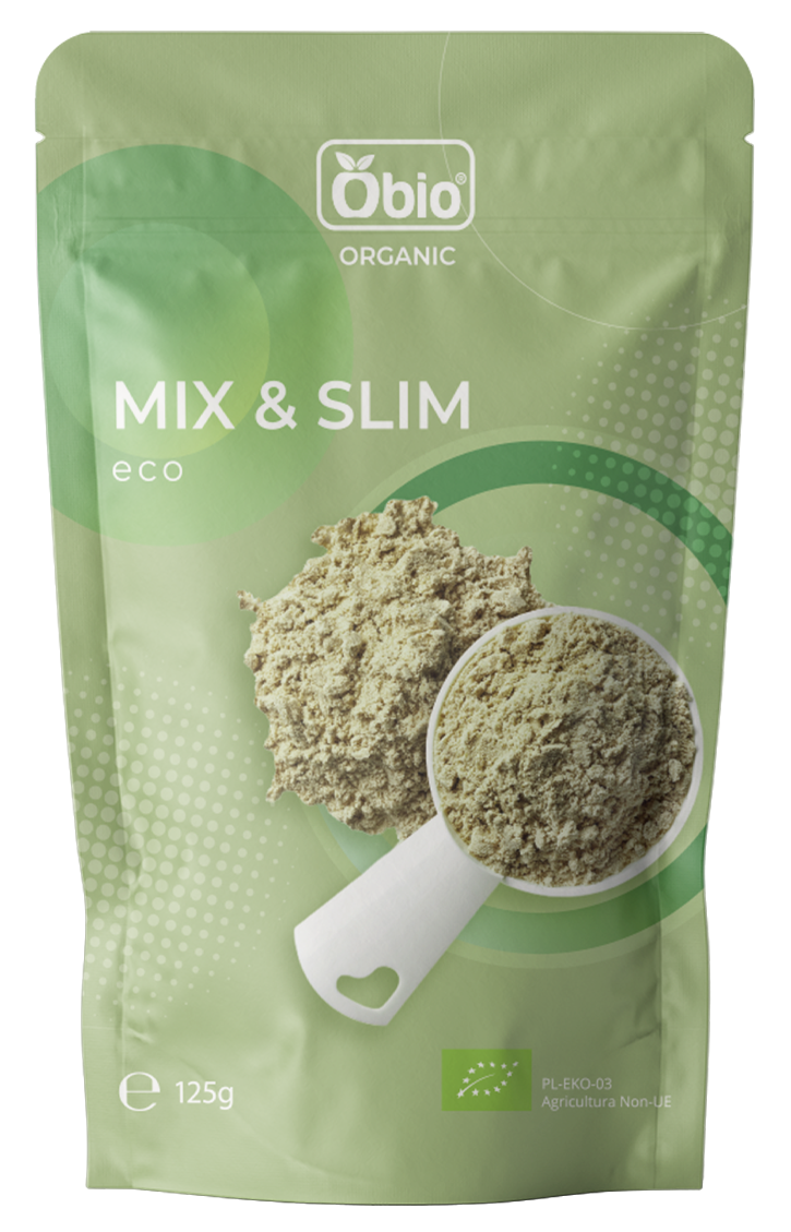 Mix slim pudra, eco-bio, 125g - obio