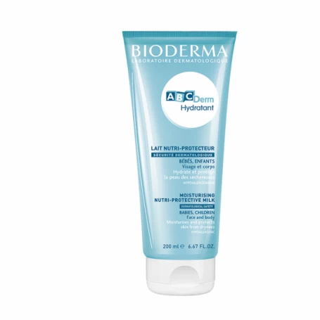 Lapte hidratant, ABCDerm, 200ml - Bioderma