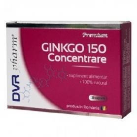 Gingko 150mg concentrare 20cps -DVR Pharm