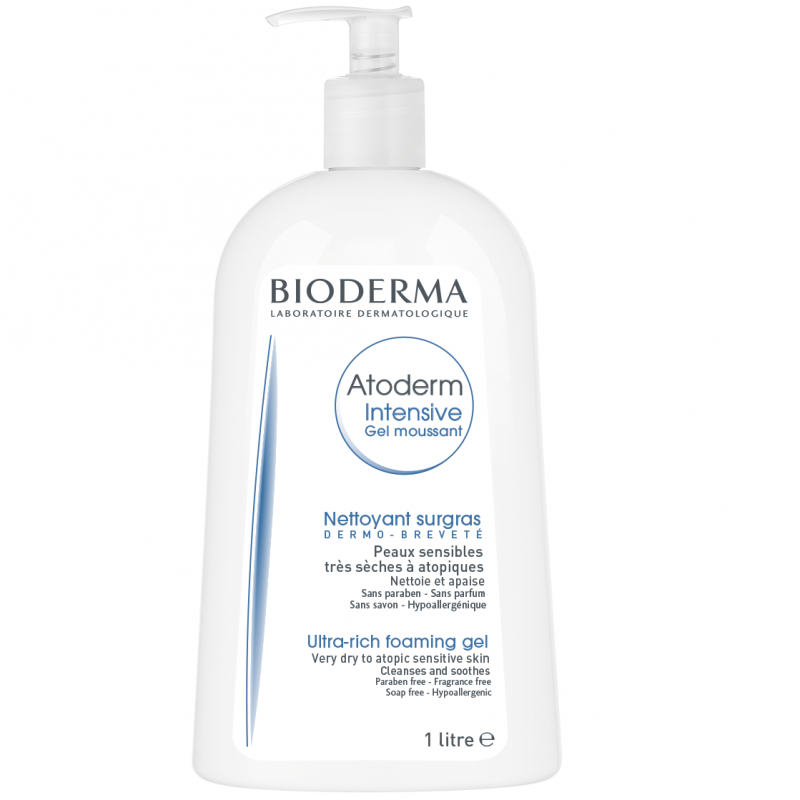 Gel spumant, Atoderm Intensive, 1L - Bioderma