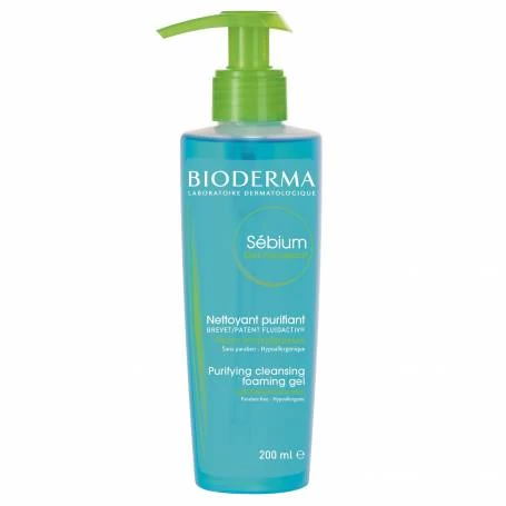 Gel spumant, Sebium, 200ml - Bioderma