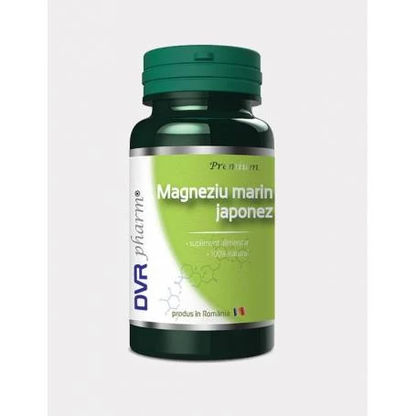 Magneziu marin japonez 60cps - DVR Pharm