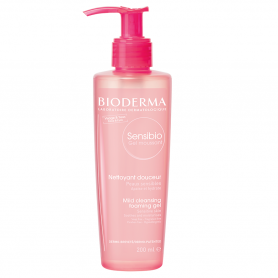 Gel spumant calmant si hidratant, Sensibio, 200ml - Bioderma