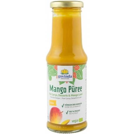 PIURE DE MANGO, ECO-BIO, 210ML - GOVINDA