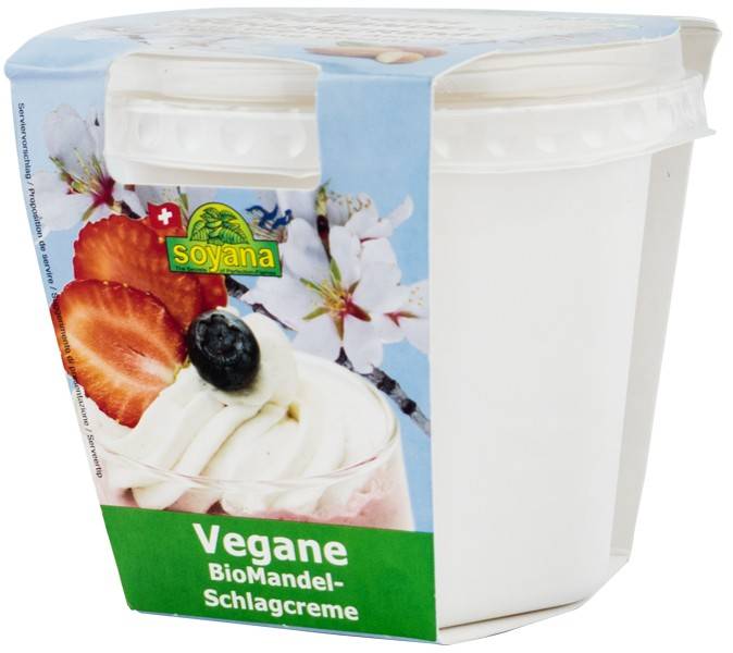 Frisca vegana din migdale, eco-bio, 250g - soyana