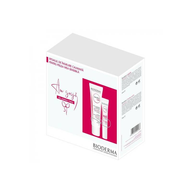 Pachet Crema pentru piele sensibila 40ml si Contur de ochi 15ml,