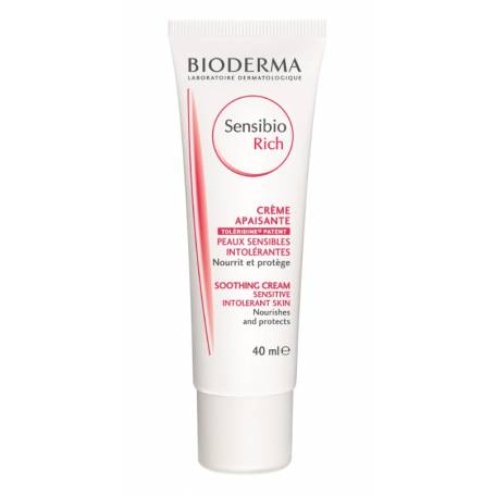 Crema hidratanta pentru piele uscata sau intoleranta, Sensibio, 40ml - Bioderma