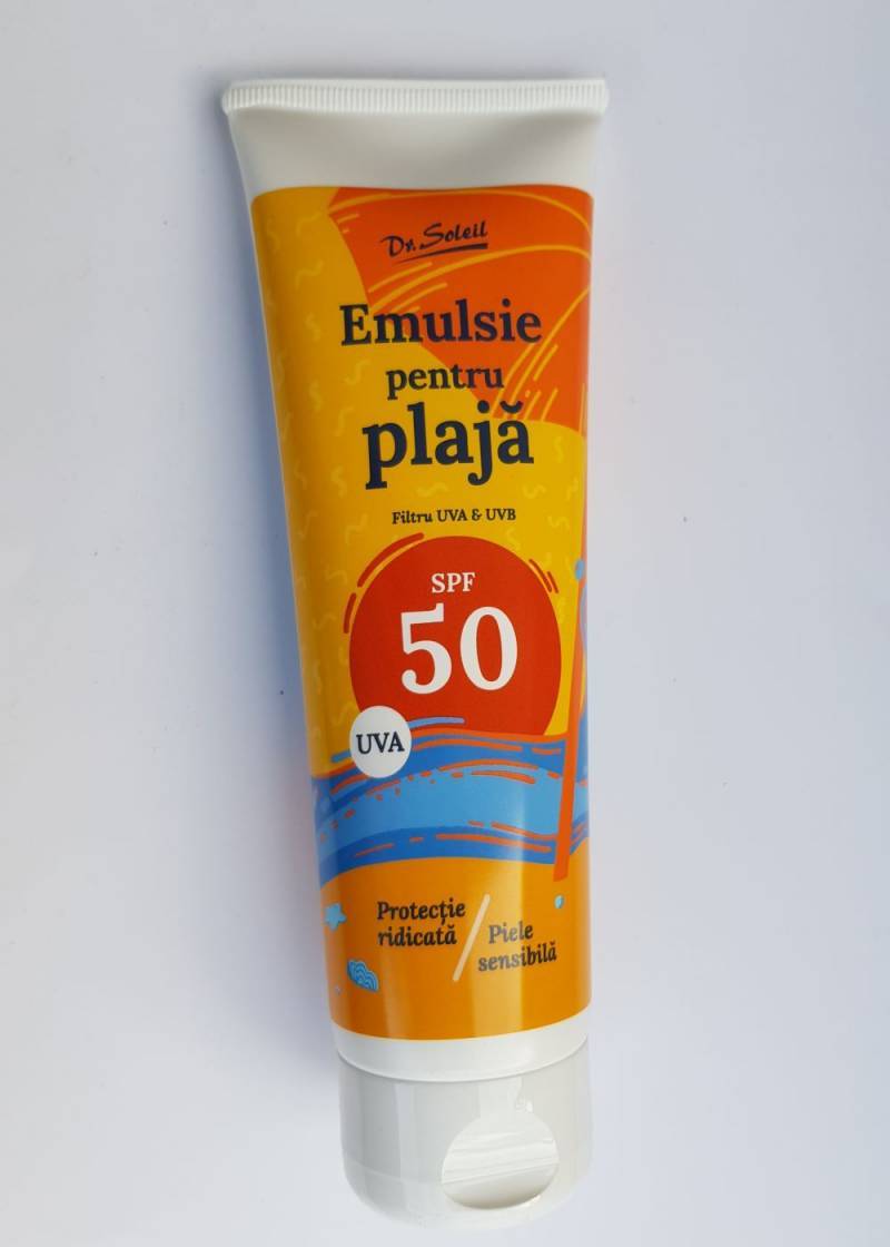 Emulsie pentru plaja spf50, 250ml - dr soleil