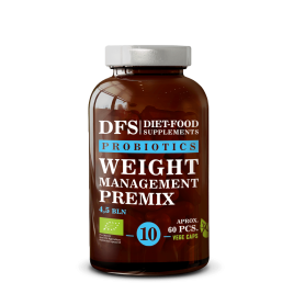Premix probiotice pentru controlul greutatii, 60cps - Diet-Food