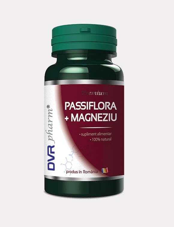 Passiflora+magneziu 60cps - dvr pharm