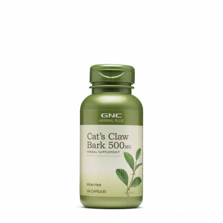 HERBAL PLUS CAT'S CLAW, 500MG, 100CPS - GNC