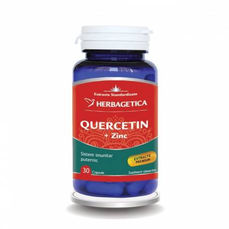 QUERCETIN\ CU ZINC, 30CPS - HERBAGETICA