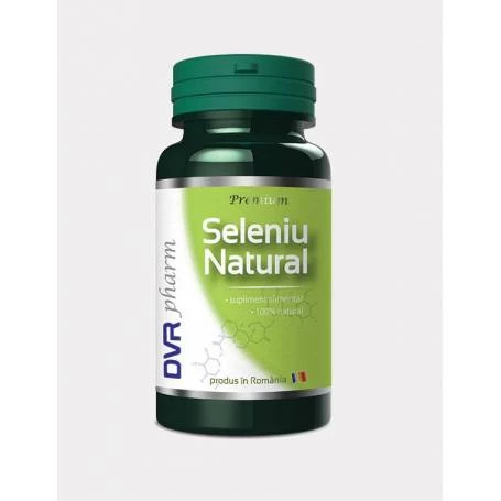 Seleniu natural 60cps - DVR Pharm