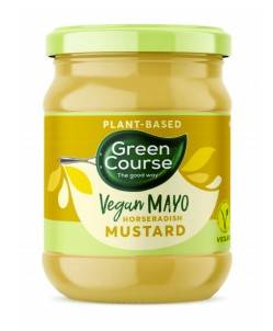 Sos de maioneza vegan cu mustar si hrean, 240g - green course