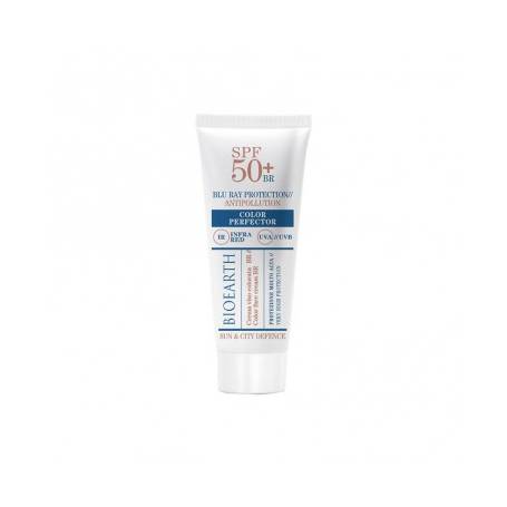 Crema solara COLORATA cu ganodermac SPF50, 50ml - Bioearth