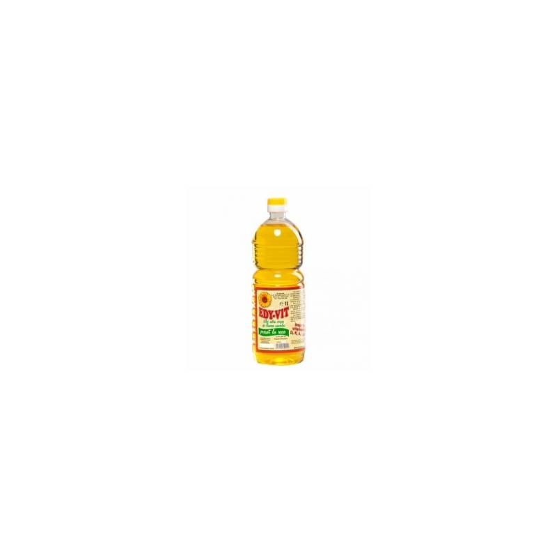 Ulei din seminte de floarea soarelui presat la rece 1000ml - EDY-VIT