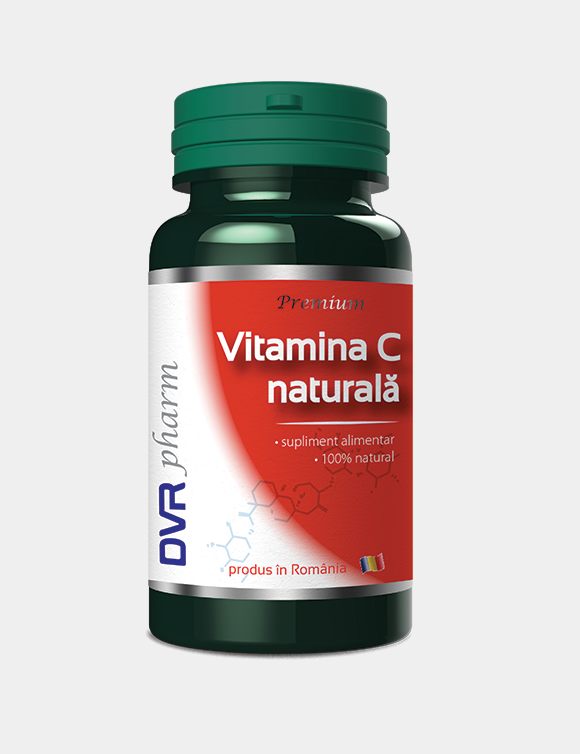 Vitamina c naturala 60cps - dvr pharm