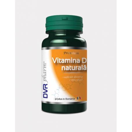 Vitamina D naturala 60cps - DVR Pharm