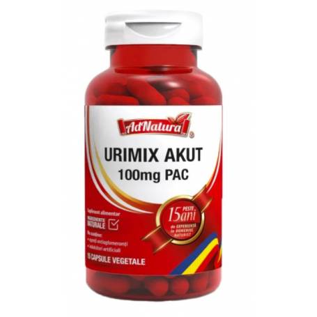 Urimix akut, 100mg, 15cps - Adserv
