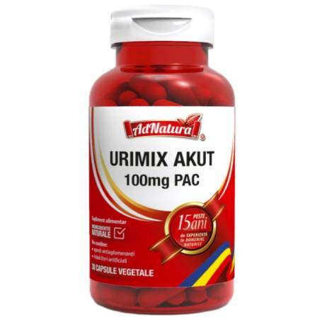 Urimix akut, 100mg, 30cps - Adserv