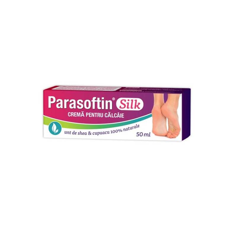 Crema pentru calcaie, Silk Parasoftin, 50ml - Zdrovit