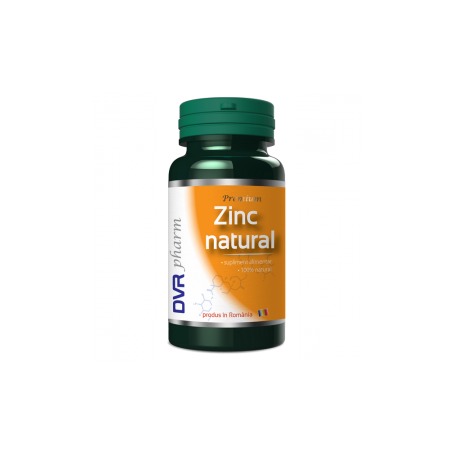 Zinc natural 60cps - DVR Pharm