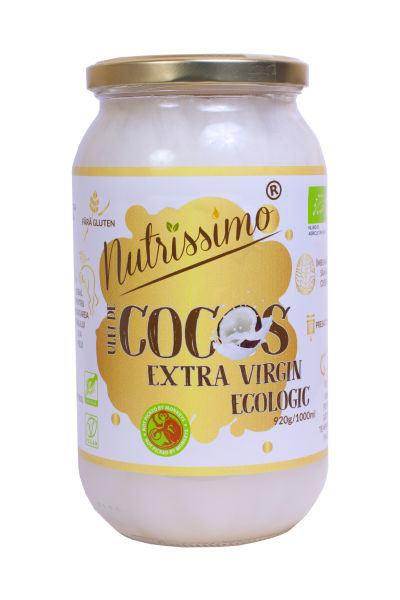 Ulei de cocos, extravirgin, 1000ml - nutrissimo