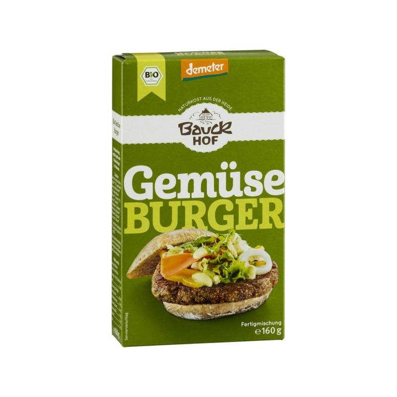 Mix pentru burger vegetal, eco-bio, 160g - Bauck Hof