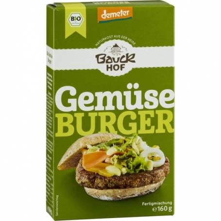 Mix pentru burger vegetal, eco-bio, 160g -  Bauck Hof