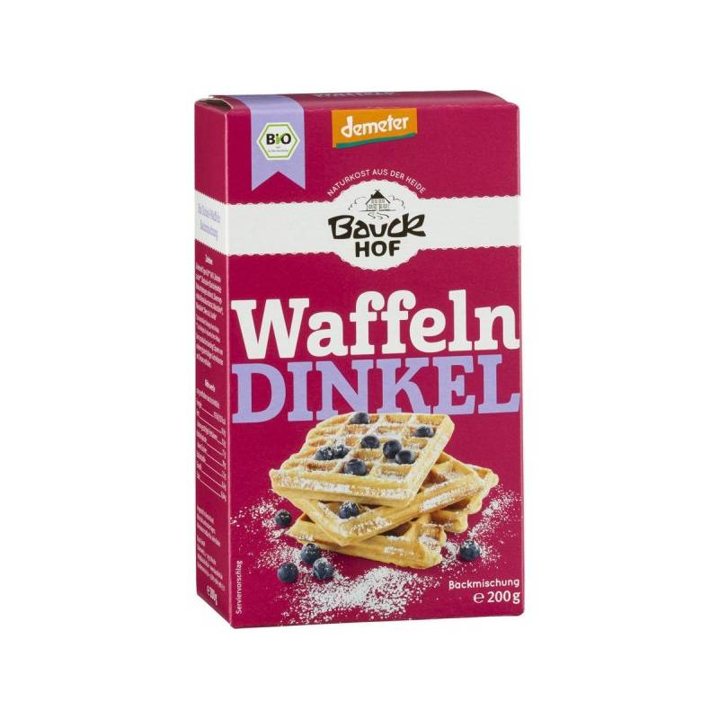 Mix pentru vafe din spelta, eco-bio, 200g - Bauck Hof