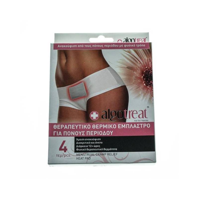 Algotreat Plasturi pentru Dureri Menstruale 4 Bucati - Aboca