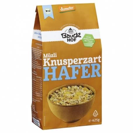 Musli cu ovaz si ciocolata, eco-bio, 425g -  Bauck Hof